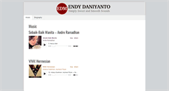 Desktop Screenshot of endydaniyanto.net